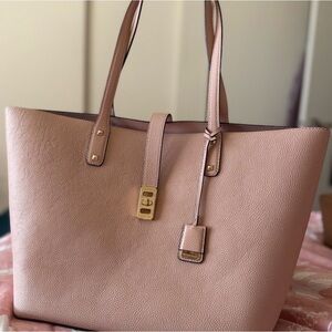 Michael Kors Blush Pink Leather Tote